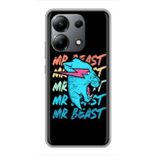 Чехлы Мистер Бист для Редми Нот 13 (4G) (logo Mr beast)