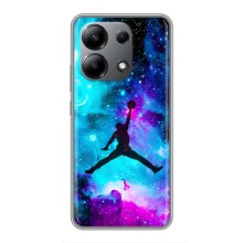Чехлы для Xiaomi Redmi Note 13 (4G) - с картинкой JORDAN (AlphaPrint) (Яркий Джордан)