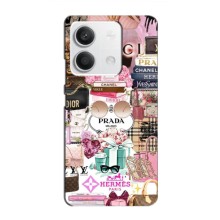 Чохол (Dior, Prada, YSL, Chanel) для Xiaomi Redmi Note 13 (4G) – Брендb
