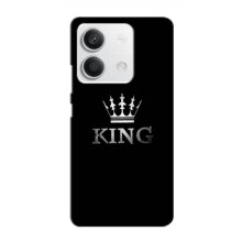 Чохол (Корона на чорному фоні) для Редмі Нот 13 (4G) – KING