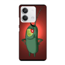 Чехол с картинкой "Одноглазый Планктон" на Xiaomi Redmi Note 13 (4G) (Стильный Планктон)