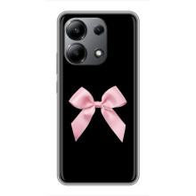Чохол банти для Xiaomi Redmi Note 13 (4G) – Бант на чорному
