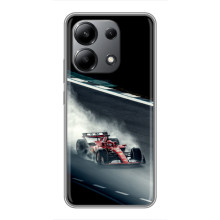 Чехол Формула1 на Xiaomi Redmi Note 13 (4G) – Болид