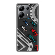 Чехол Формула1 на Xiaomi Redmi Note 13 (4G) – Трасса Ф1