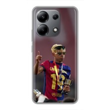 Чехол с футболистом Ламин Ямаль Xiaomi Redmi Note 13 (4G)