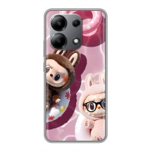 Чехол с Лабубу на Xiaomi Redmi Note 13 (4G) – Игрушка Лабубу