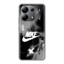 Чехол с логотипом Найк на Xiaomi Redmi Note 13 (4G) – Найк дымчатый