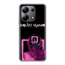 Чехол Гра в кальмара для Xiaomi Redmi Note 13 (4G)