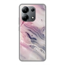 Мраморный чехол на Xiaomi Redmi Note 13 (4G) (VPrint) (Пурпурный Мрамор)