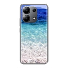 Силіконовий чохол з КАРТИНКАМИ літо для Xiaomi Redmi Note 13 (4G) (AlphaPrint) (Море)