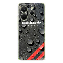 Чехлы Адидас для Xiaomi Redmi Note 14 4G (Global version) (AlphaPrint) (Адидас принт)