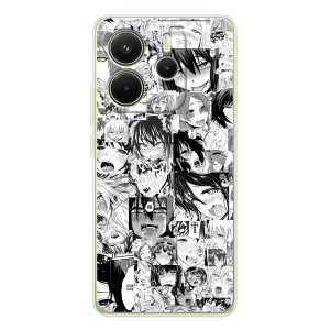 Чехлы Персонажи Аниме Наруто для Xiaomi Redmi Note 14 4G (Global version) (AlphaPrint)
