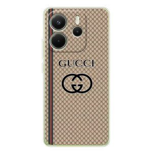 Чехлы Бренд GUCCI для Xiaomi Redmi Note 14 4G (Global version) – Стиль Гуччи