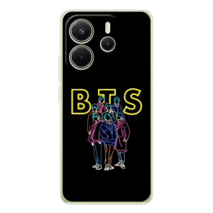 Чехлы BTS для Xiaomi Redmi Note 14 4G (Global version) (AlphaPrint)