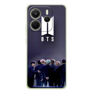 Чехлы BTS для Xiaomi Redmi Note 14 4G (Global version) (AlphaPrint)