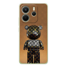 Чехлы для Xiaomi Redmi Note 14 4G (Global version) - Bearbrick Louis Vuitton (PREMIUMPrint) (Bearbrick)