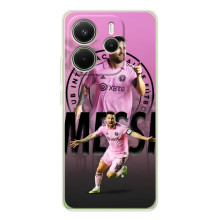 Чехлы для Xiaomi Redmi Note 14 4G (Глобальная версия) - Лео Месси Маями (Messi Miami)