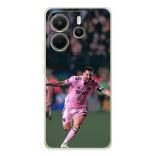 Чехлы для Xiaomi Redmi Note 14 4G (Глобальная версия) - Лео Месси Маями (Месямба)
