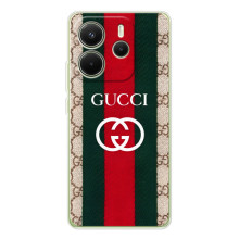 Чехлы ГУЧЧИ для Xiaomi Redmi Note 14 4G (Глобальная версия) (AlphaPrint) – Gucci дизайн