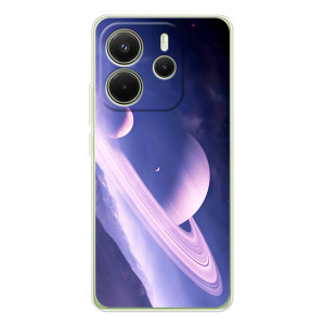 Чехлы КОСМОС для Xiaomi Redmi Note 14 4G (Global version) – Планета в космосе