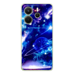 Чехлы КОСМОС для Xiaomi Redmi Note 14 4G (Global version) – Яркий космос