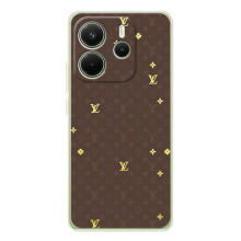 Чехлы Луи Витон для Xiaomi Redmi Note 14 4G (Global version) (AlphaPrint - LOUIS VUITTON) (дизайн Луи Витон)