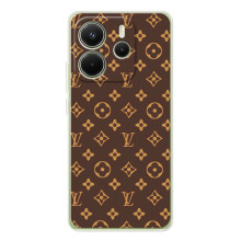 Чехлы Луи Витон для Xiaomi Redmi Note 14 4G (Global version) (AlphaPrint - LOUIS VUITTON) (фон LOUIS VUITTON)