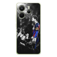Чехлы Месси для Xiaomi Redmi Note 14 4G (Global version) (AlphaPrint) (Lionel Messi)