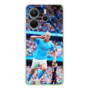 Чохли з футболістом Ерлінг Холанд для Xiaomi Redmi Note 14 4G (Global version) (AlphaPrint)