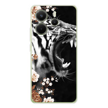 Чохли з картинкою животних Xiaomi Redmi Note 14 4G (Global version) (Стильний ТИГР)