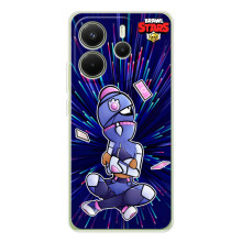 Чехлы Brawl Stars для Xiaomi Redmi Note 14 4G (Global version) (AlphaPrint) (Тара)