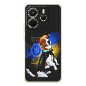 Чехлы с картинкой собаки Патрон для Xiaomi Redmi Note 14 4G (Global version) (AlphaPrint)