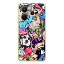 Чехлы с крутыми принтами для Xiaomi Redmi Note 14 4G (Global version) - (PREMIUMPrint) – Monopoly man