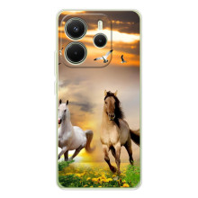 Чехлы с Лошадью дляXiaomi Redmi Note 14 4G (Global version) (VPrint) (Лошадки)