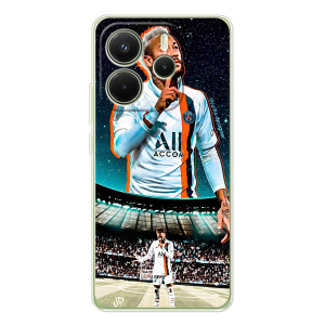 Силиконовый Чехол Xiaomi Redmi Note 14 4G (Global version) – Неймар ПСЖ