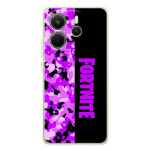 Чехлы с топовыми принтами для Xiaomi Redmi Note 14 4G (Глобальная версия) (Фортнайт)