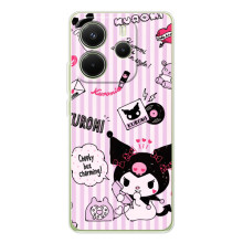 Чехлы с топовыми принтами для Xiaomi Redmi Note 14 4G (Глобальная версия) (Куроми сидит)