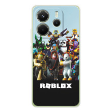 Чехлы с топовыми принтами для Xiaomi Redmi Note 14 4G (Глобальная версия) (ROBLEX)