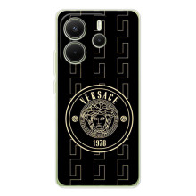Чехлы VERSACE для Xiaomi Redmi Note 14 4G (Глобальная версия) (PREMIUMPrint) (Лого Версаче)