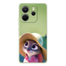 Чехлы ЗВЕРОПОЛИС для Xiaomi Redmi Note 14 4G (Global version) (Джуди Хопс)