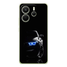 Чехол BMW для XiaoMi Redmi Note 14 4Г (Мировая версия) – Фары БМВ
