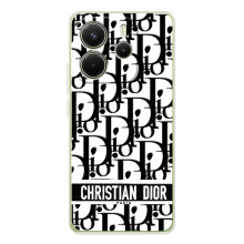 Чехол (Dior, Prada, YSL, Chanel) для Xiaomi Redmi Note 14 4G (Global version) (Christian Dior)