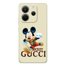 Чехол Disney Mouse Xiaomi Redmi Note 14 4G (Global version) (PREMIUMPrint) (Mikki Gucci)