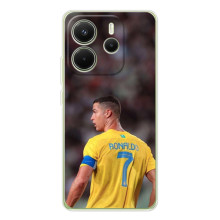 Чехол футболист Роналду для XiaoMi Redmi Note 14 4Г (Мировая версия) – Роналду в Аль Наср