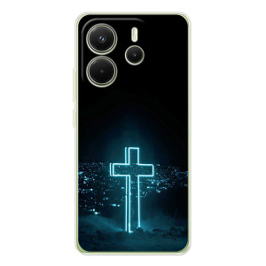 Чехол для Xiaomi Redmi Note 14 4G (Global version) (AlphaPrint) - (Христианские)