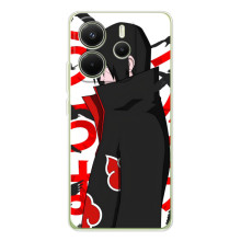Чехол Итачи Учиха дляXiaomi Redmi Note 14 4G (Глобальная версия) (AlphaPrint) (Учиха Итачи)