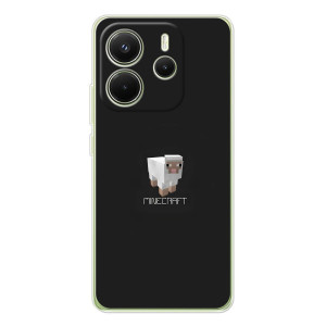 Чохол Майнкрафт на Xiaomi Redmi Note 14 4G (Global version) (AlphaPrint) Minecraft