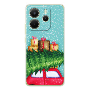 Чехол Новогодняя Елка на Xiaomi Redmi Note 14 4G (Global version) – Новогодние подарки