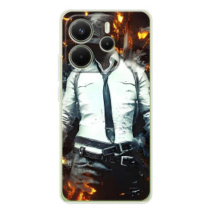 Чохол з картинкою "Герой Pubg" на Xiaomi Redmi Note 14 4G (Global version) – Man Пубг