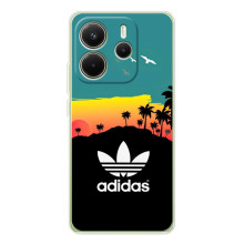 Чехол в стиле "Адидас" для Шiaomi Редми Нот 14 4G  (Глобальная версия) (Адидас пустыня)